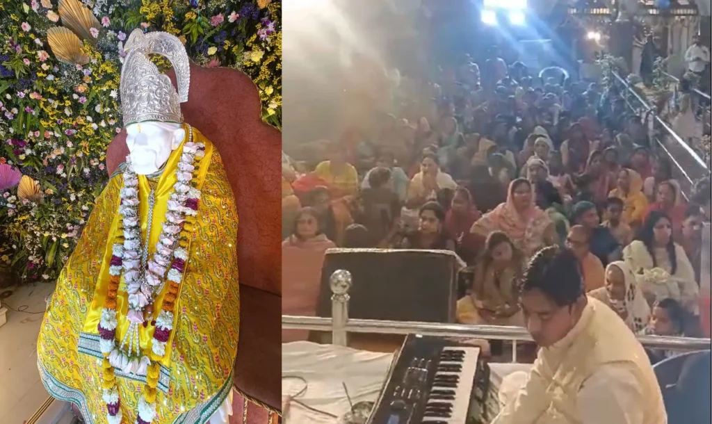 Sai Nath के जयकारों से गूंजा Panipat, 1008 लीटर दूध से हुआ Rajadhi Raj Yogiraj Maharaj का मंगल स्नान 4 Shirdi Sai Baba Temple - 3