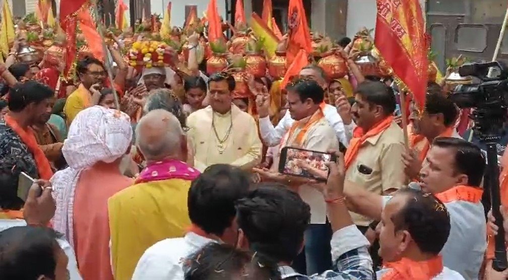 Seven day Bhagwat Katha started - 2