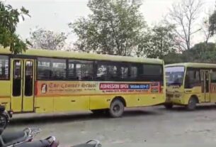 six buses of Parth, Century and KDM schools impounded