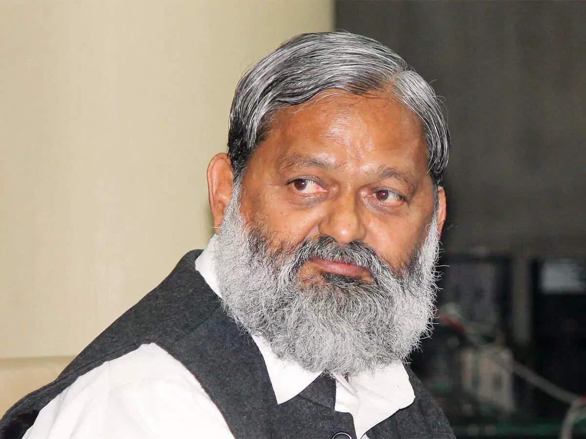 Former Haryana Cabinet Minister Anil Vij