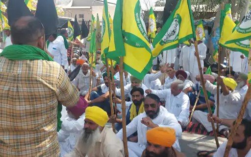 Farmers protested against CM Nayab Saini - 2