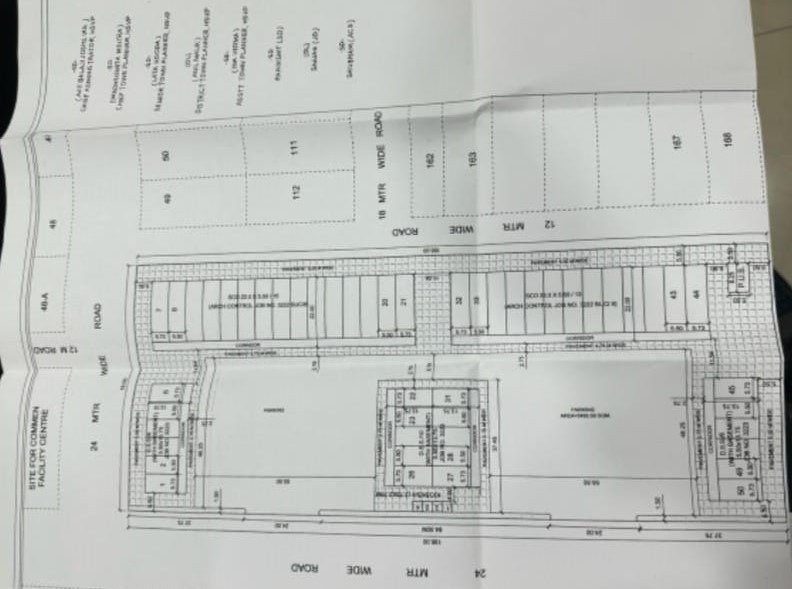 wrongly allotting HSVP's commercial site - 2