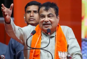 Nitin Gadkari reached Rewari