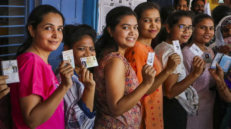 8.31% voting in 10 Lok Sabha seats of Haryana till 9 am  -4