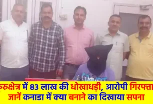 Fraud of Rs 83 lakh in Kurukshetra