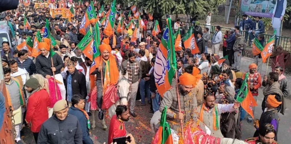 Haryana Lok Sabha Election, BJP, National president JP Nadda, Road show Panchkula, Meeting State BJP Body, Ambala Banto Kataria -2