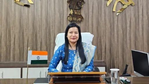 school children took to the streets to vote