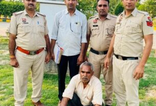 Panipat police brought the accused