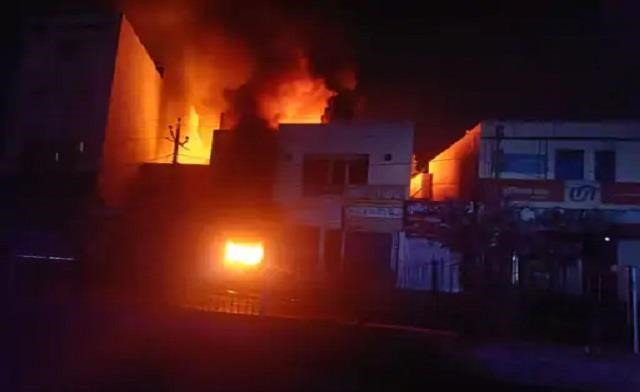 fire in bhiwani
