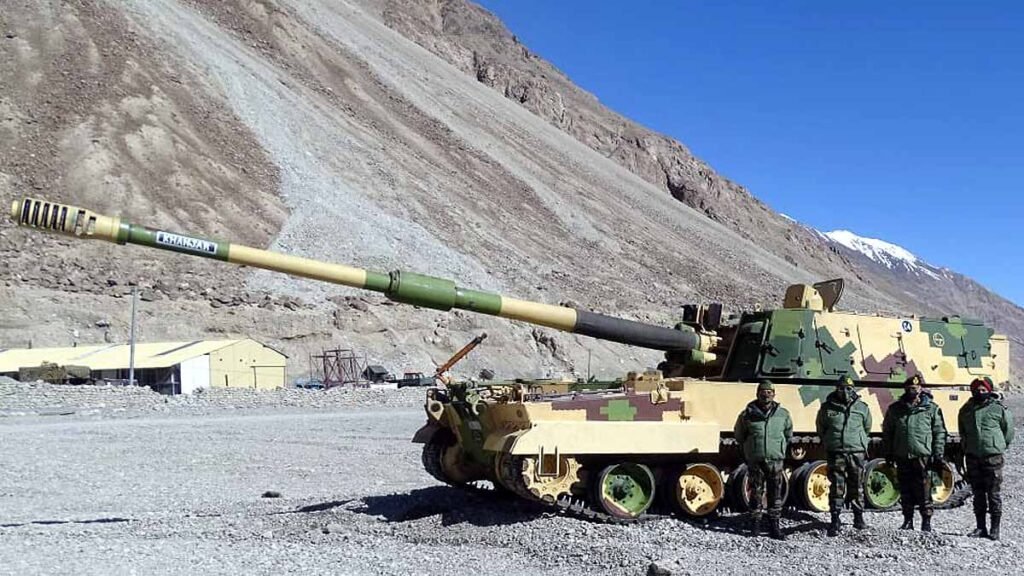 Army tank stuck in the river - 3