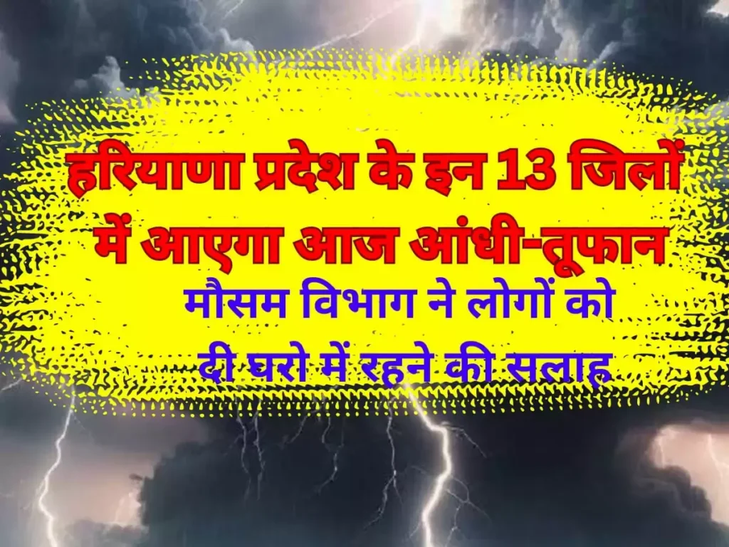 storm alert in 10 district - 2