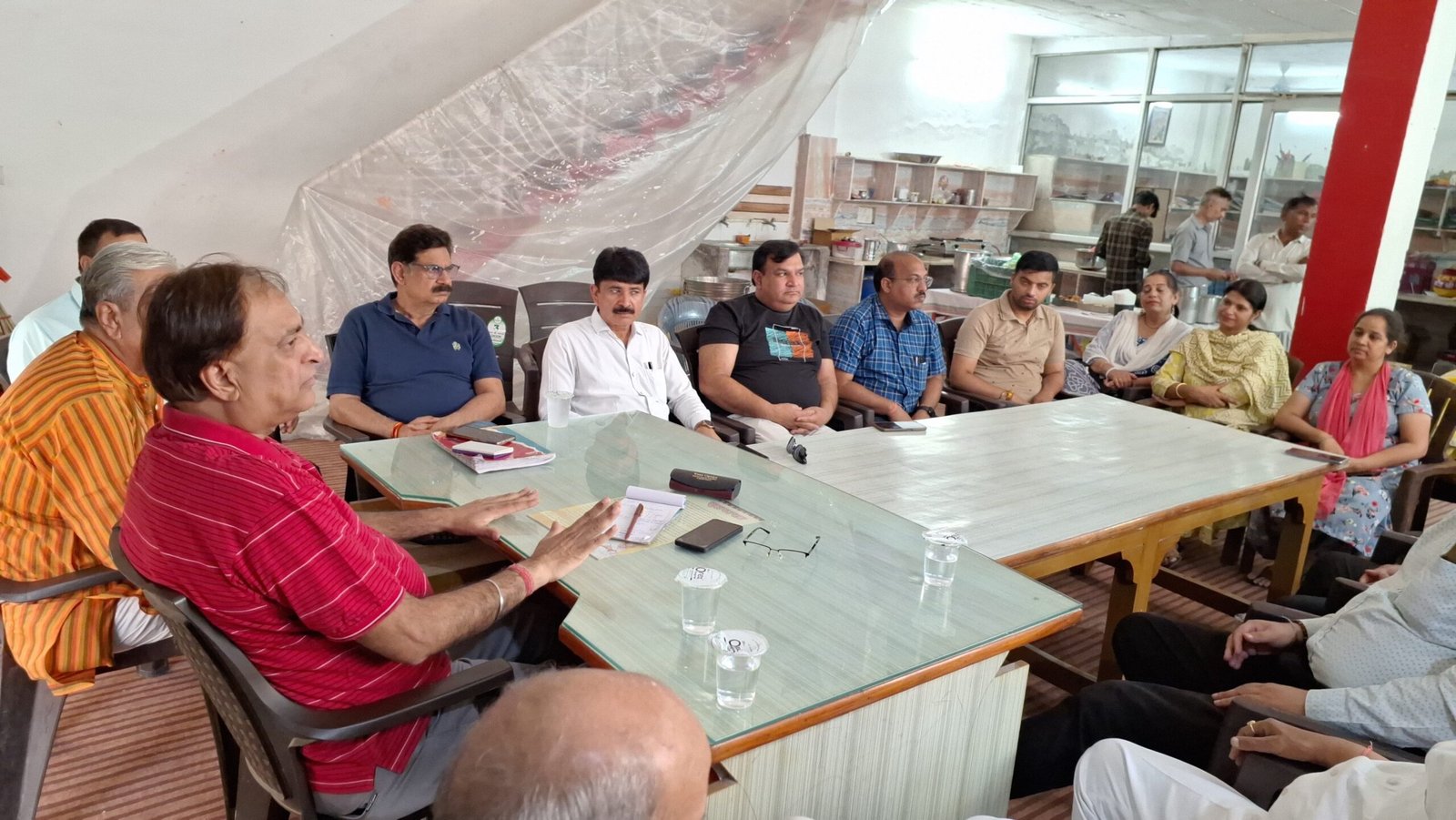 Sanatan Dharma Mandir Sabha held a meeting