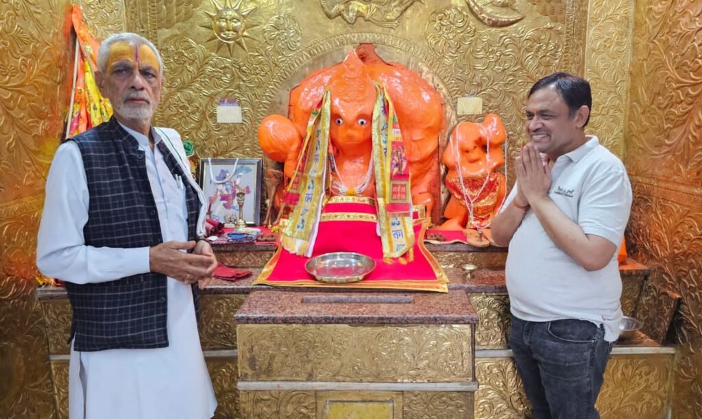 Panipat में स्वयंभू प्रकटेश्वर Hanuman Ji को 365 दिन 24 घंटे सुनाया जाएगा Ramcharit Manas व रामायण पाठ 2 Swayambhu Prakateshwar Hanuman Ji - 2