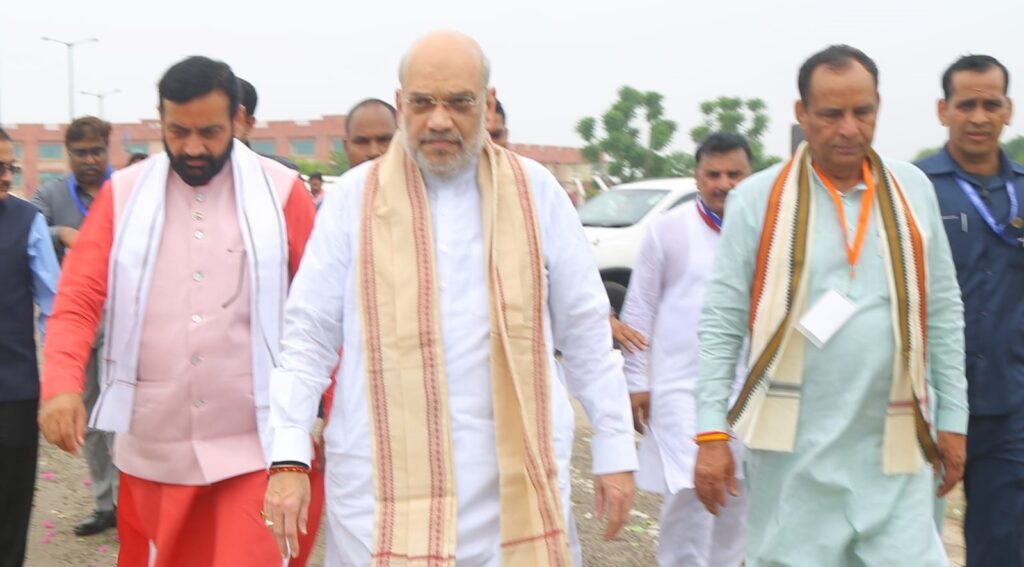 Union Home Minister Amit Shah reached Haryana - 3