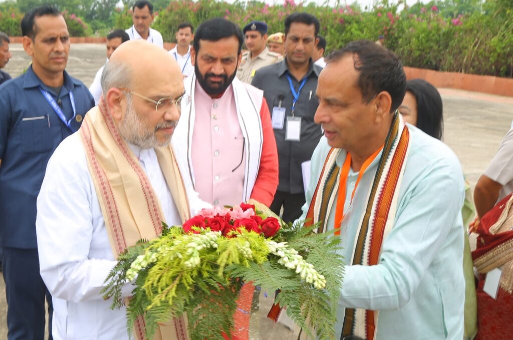 Union Home Minister Amit Shah reached Haryana - 2