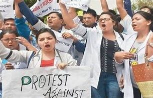 PROTEST BENGAL DOCTOR