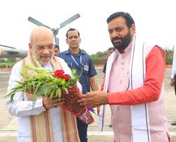 Amit Shah and Mohan Lal Yadav