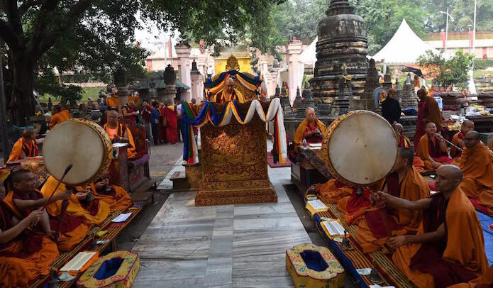 बोधगया महाबोधि मंदिर में भव्य महापूजा, भारत-भूटान संबंधों को मिलेगी मजबूती