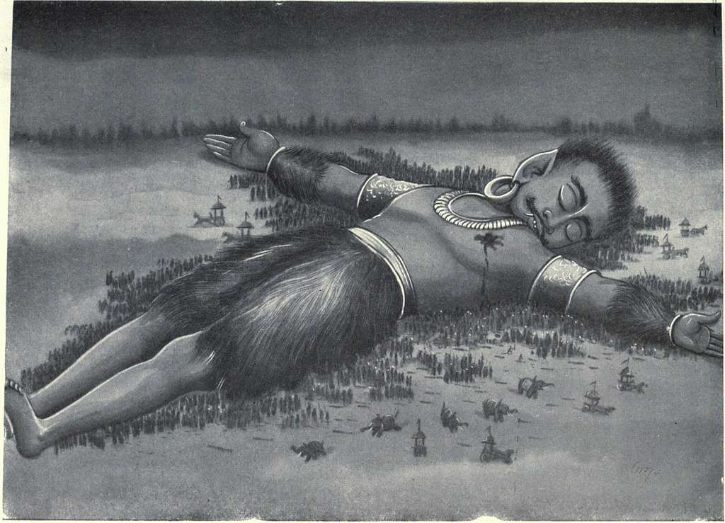 ghatotkachas corpse falsl on one akshauhini of kaurava army f36ad4 1024