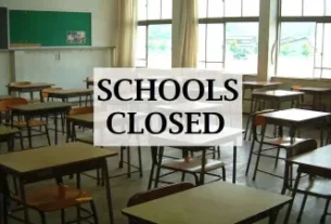 Schools closed