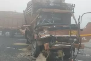 Two trucks