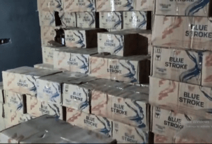 1373 boxes of illegal liquor