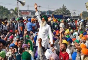 Farmers march