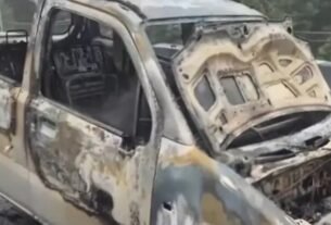WagonR started burning