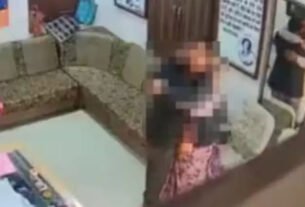 principal and female teacher