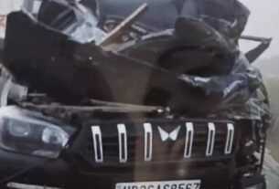 Haryana के युवक की मौत, रॉन्ग साइड से आए ट्रक ने स्कॉर्पियो को मारी टक्कर