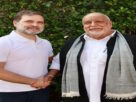 Former MLA of Asandh met Rahul Gandhi: Discussion on strengthening the organization, emphasis on the spirit of 'we'