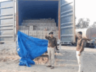 Big action regarding civic elections in Rohtak, truck full of illegal liquor seized