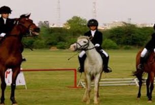 National Equestrian Championship-2025 (Tent Pegging) started in Jalandhar, players participated in the opening ceremony