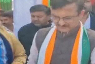 Karnal: Congress candidate Manoj Wadhwa's scathing attack on BJP, said- give account of 1600 crores