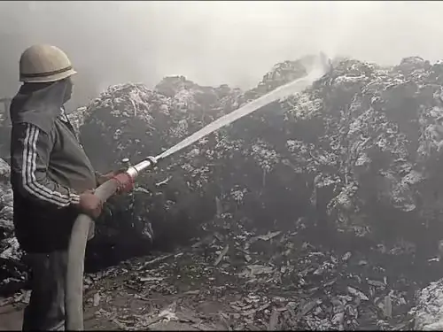 Huge fire