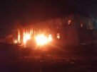 A huge fire broke out in a factory in Dharuhera, Rewari, more than two dozen fire engines engaged in extinguishing the fire