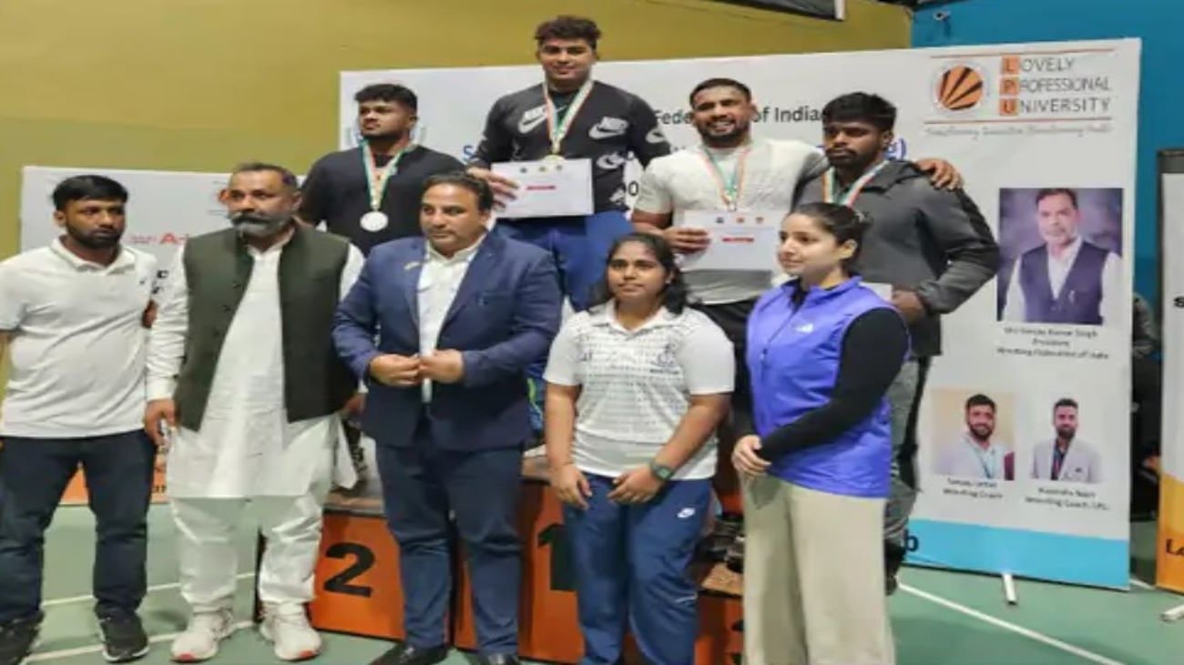 Panipat wrestler defeated Maharashtra in the final of 97 kg category, won gold