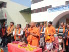 Swami Shri Govinddev Giri Ji Maharaj arrived at SD PG College Panipat and gave his blessings