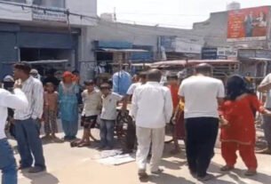 People are upset due to water shortage in Bhiwani, they took to the streets, there is no water supply for 10 days