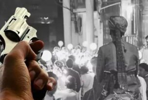 Firing in celebration at a wedding ceremony in Faridabad: Young man shot in the leg, admitted to hospital