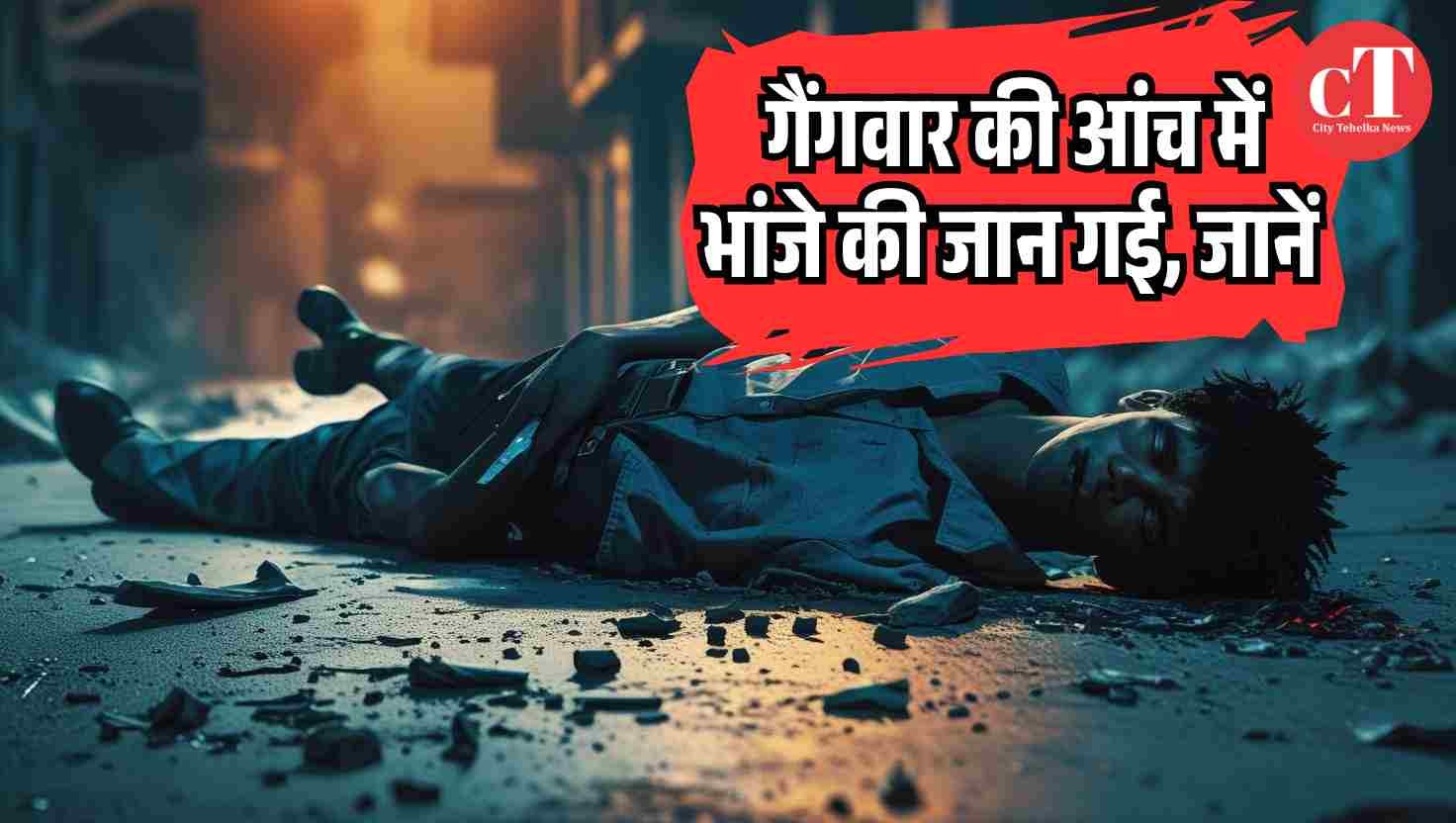 गैंगवार की आंच में भांजे की जान गई जानें