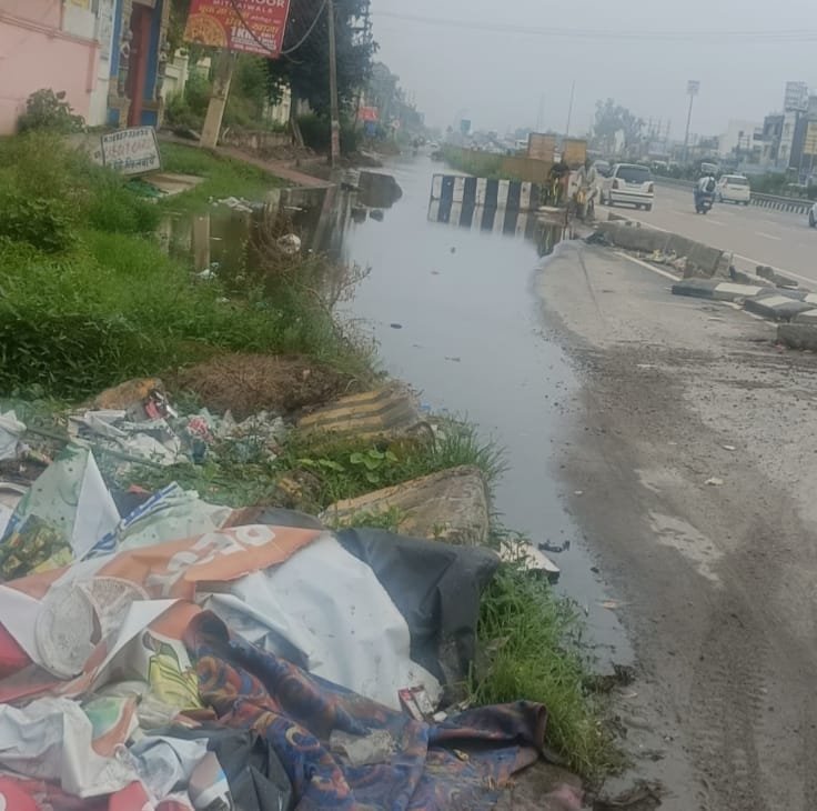 समालखा: बरसात में सर्विस लाइन फिर बनी तालाब, लोगों को भारी परेशानी 4 WhatsApp Image 2025 07 11 at 12.07.42