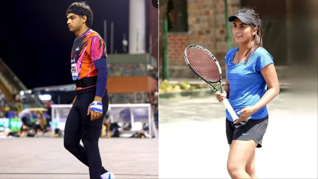 गुपचुप शादी के बाद नीरज चोपड़ा और हिमानी मोर पहली सामने आए, देखें तस्वीरें 7 neeraj chopra wife himani